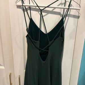 Green mini dress from UO